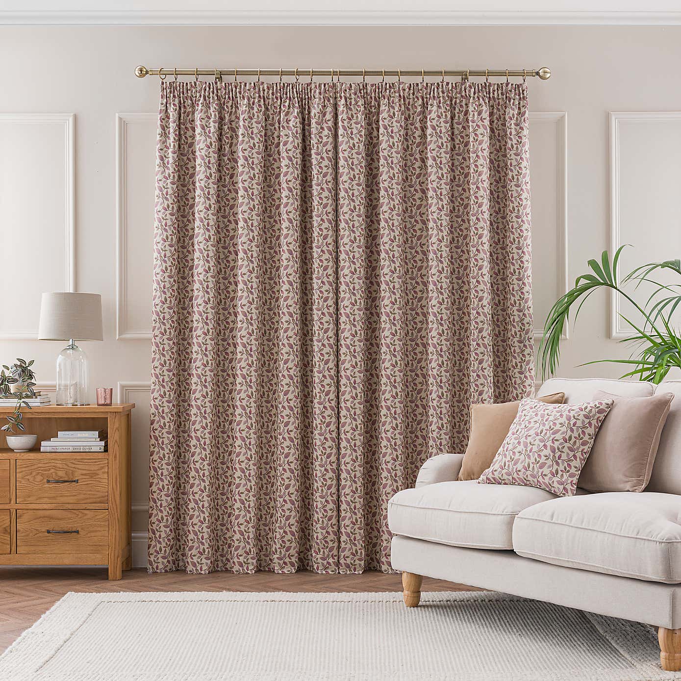Dianna Pencil Pleat Curtains