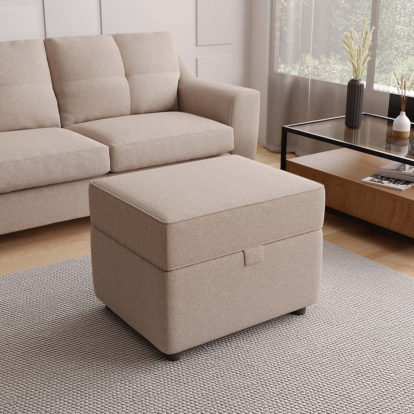 Textured Weave Fabric Sample