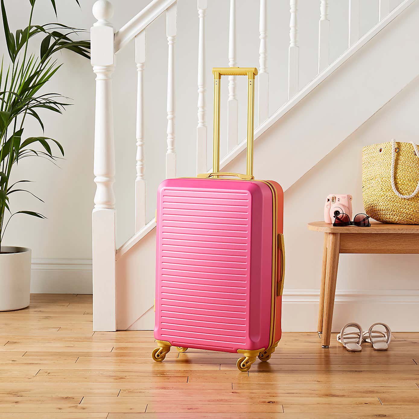 Elements Two-Tone Hard Shell Suitcase