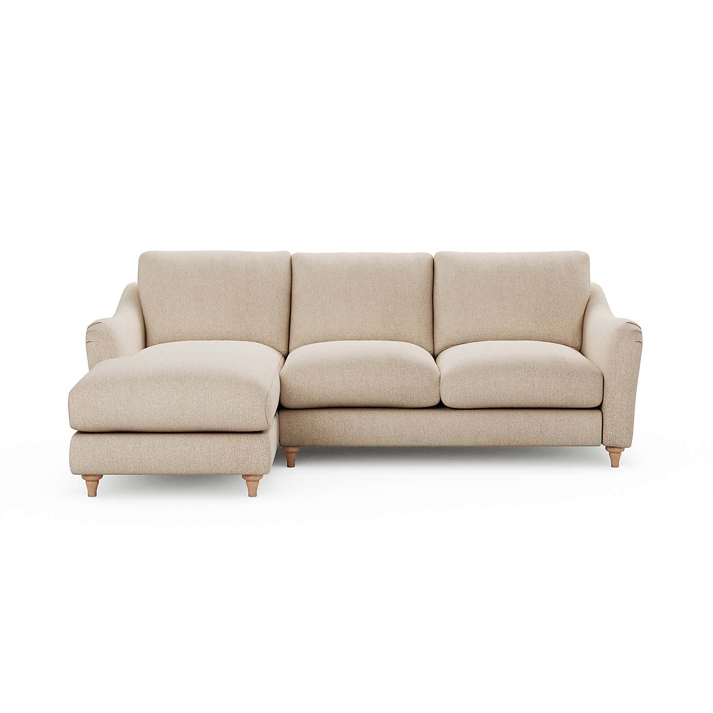 Hattie Cosy Weave Corner Chaise Sofa