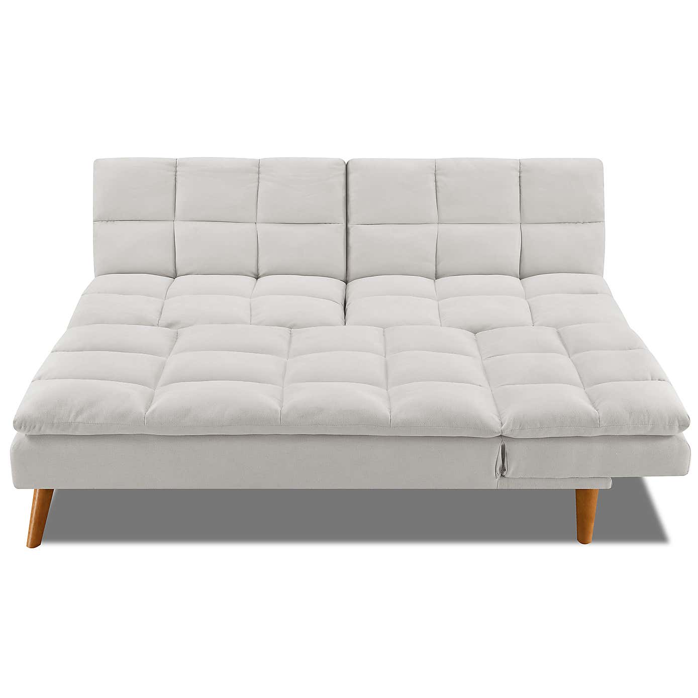 Cloud Fabric Corner Double Sofa Bed