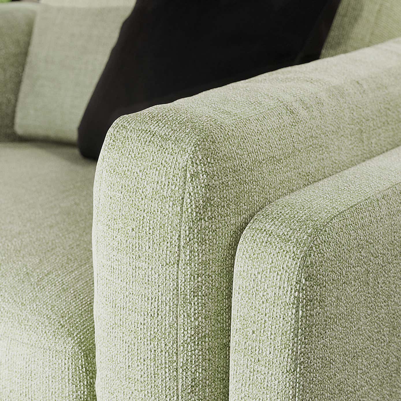 Newton Chunky Tonal Weave 3 Seater Sofa