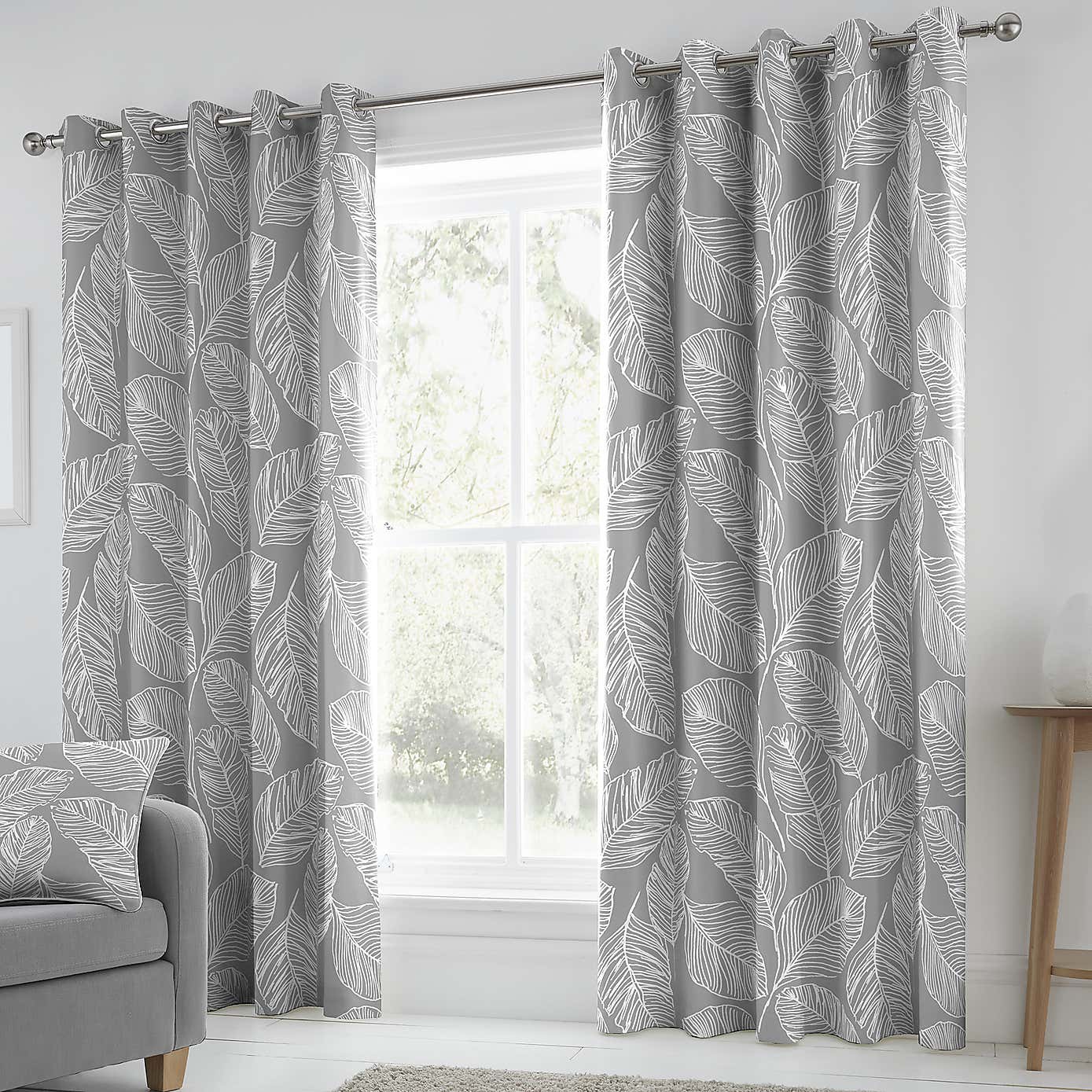 Fusion Matteo Eyelet Curtains