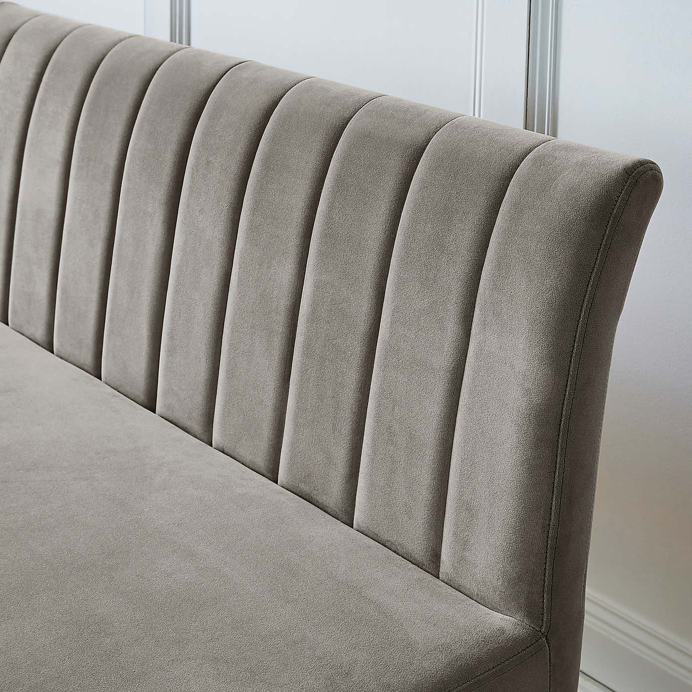 Kendall Velvet Corner Bench