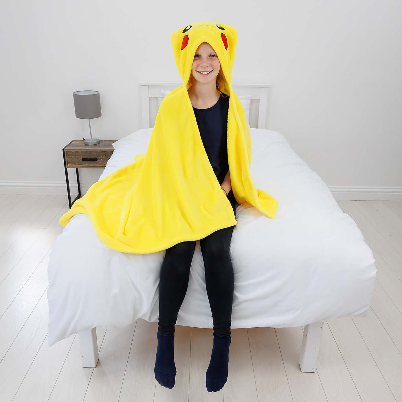 Kids Pokemon Smiles Hooded Fleece