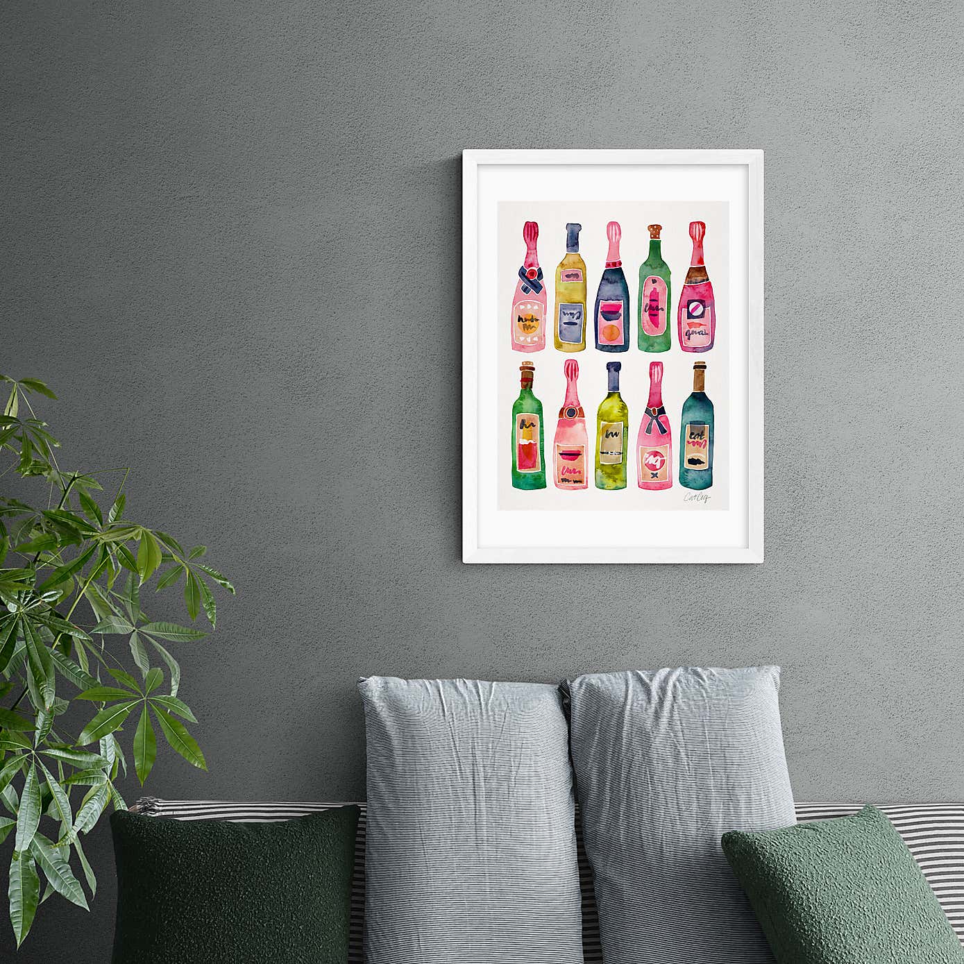 East End Prints Champagne Print