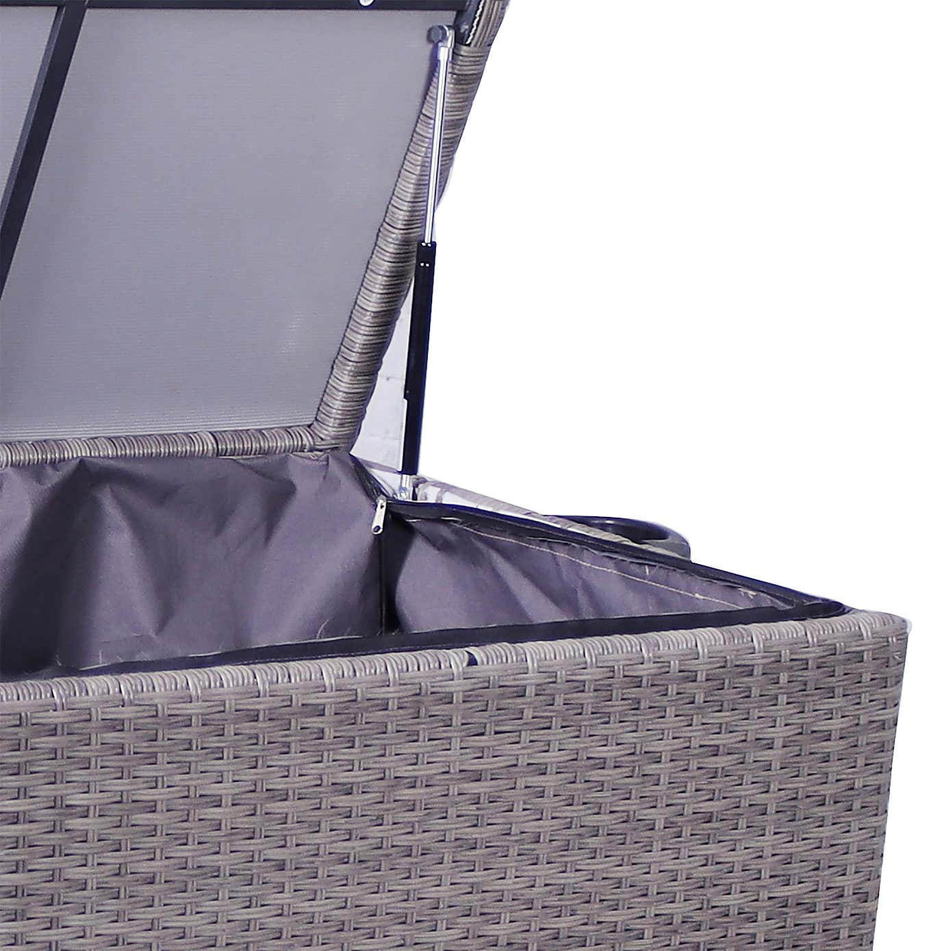 A.Mir Woven Cushion Storage Box, Large