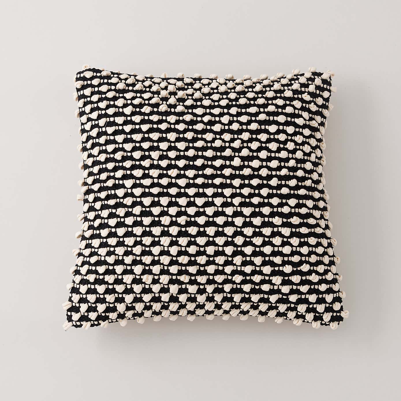 Jersey Bobble Square Cushion