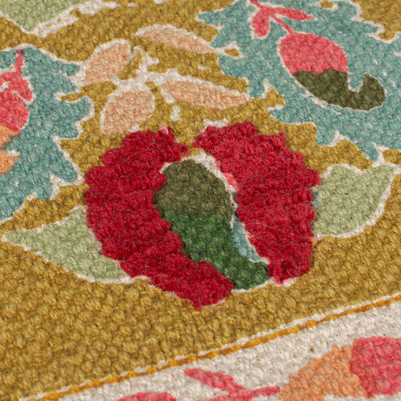 Rani Embroidered Floral Runner