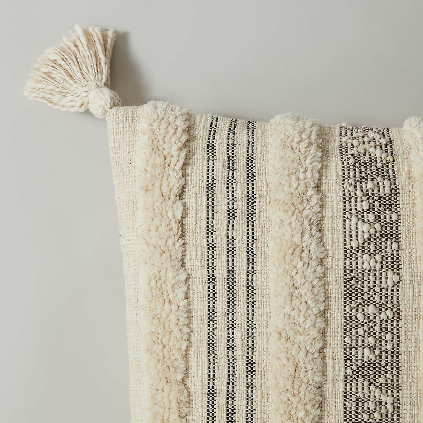 Samara Striped Cushion Cover Natural