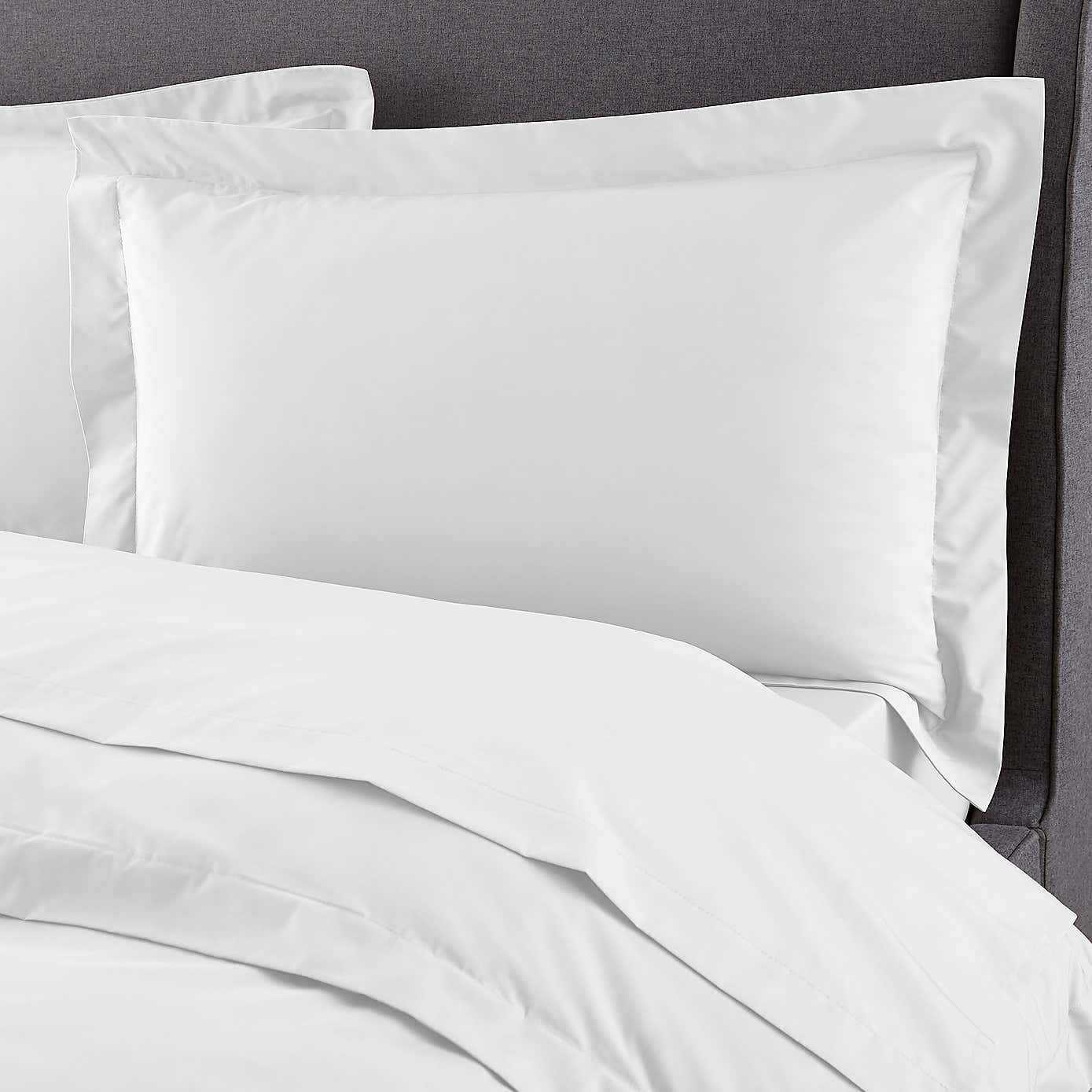 Hotel T230 Crisp Cotton Percale Oxford Pillowcase