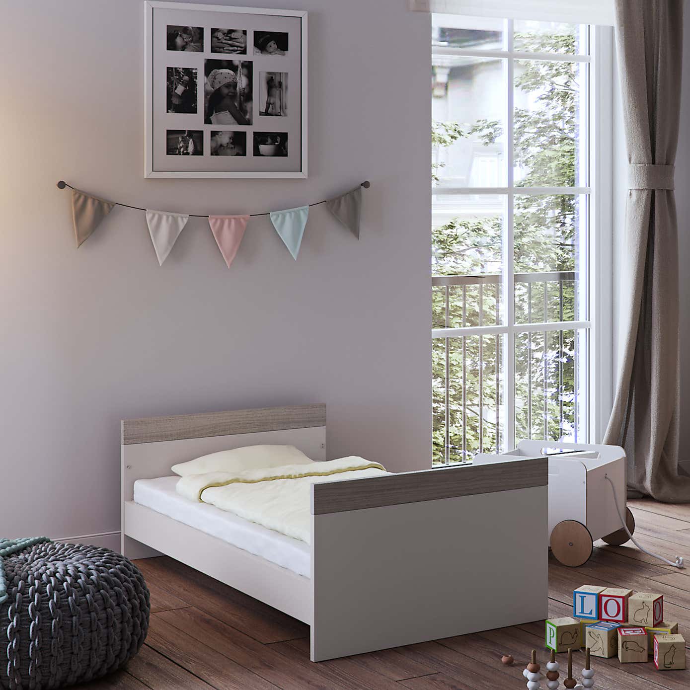 Little Acorns Burlington Cot Bed