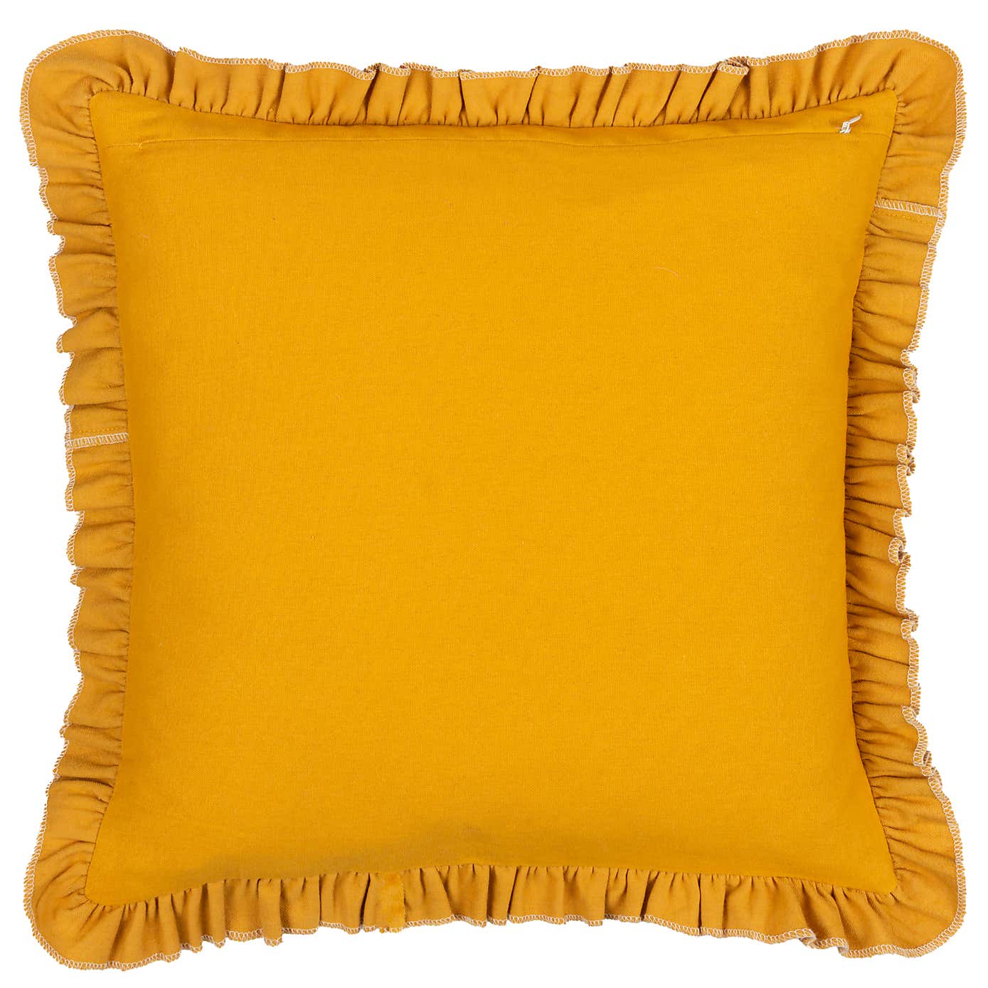 furn. Daisy Frill Cotton Square Cushion