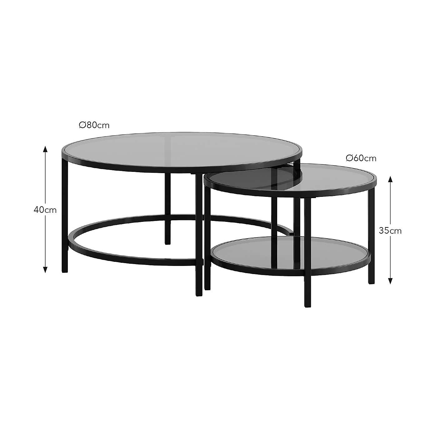 Sofia Coffee Nest of Tables