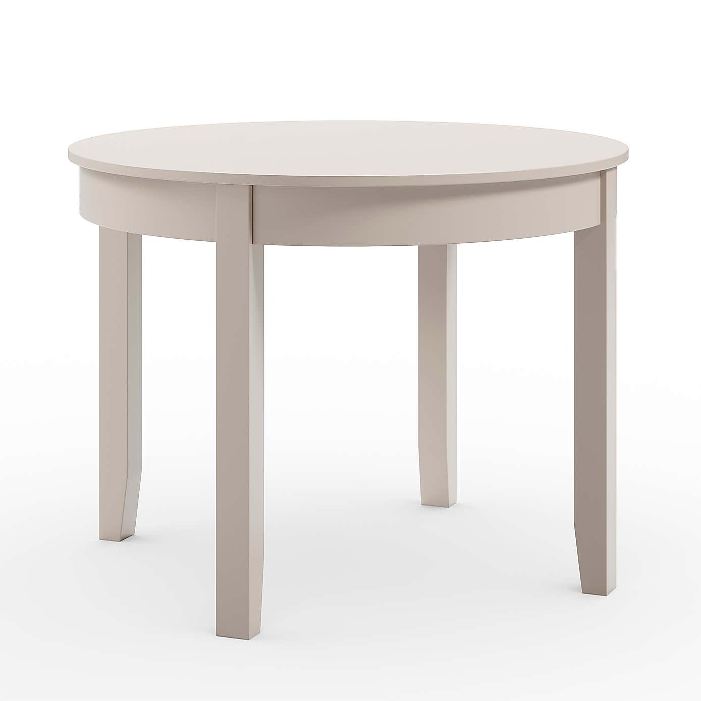 Lynton Round 4 Seater Dining Table