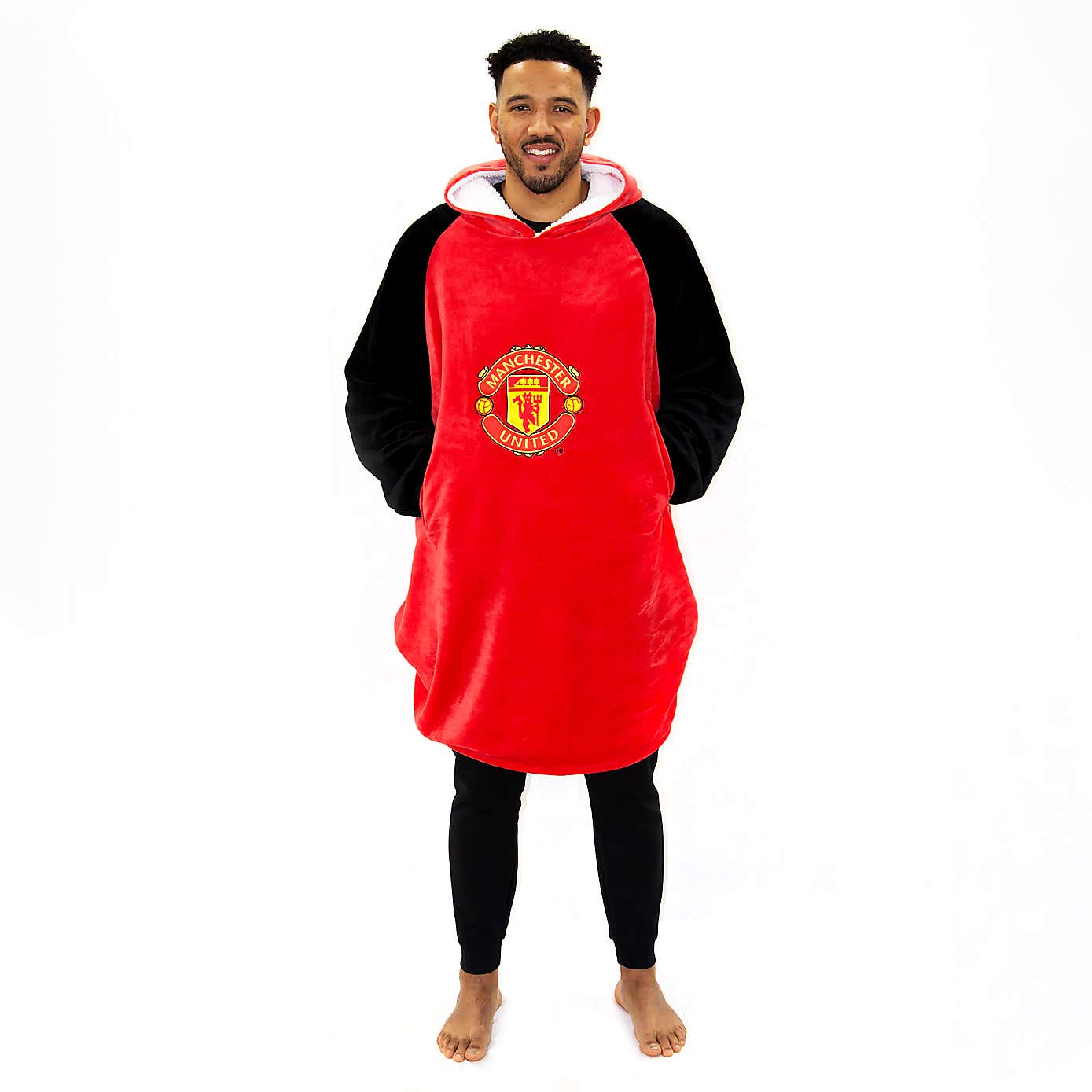 Manchester United Hugzee Blanket Hoodie