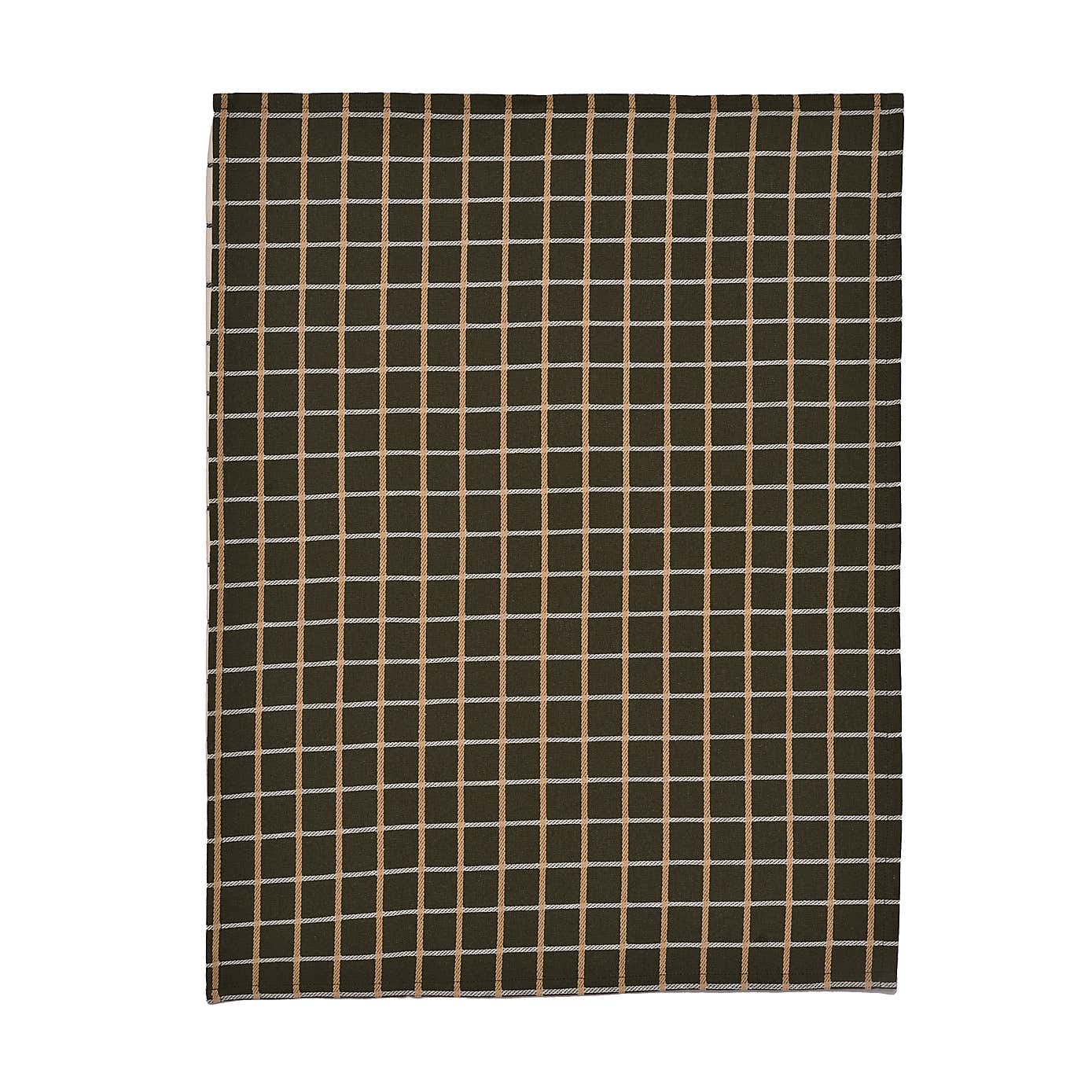 Set of 3 Check Tea Towels