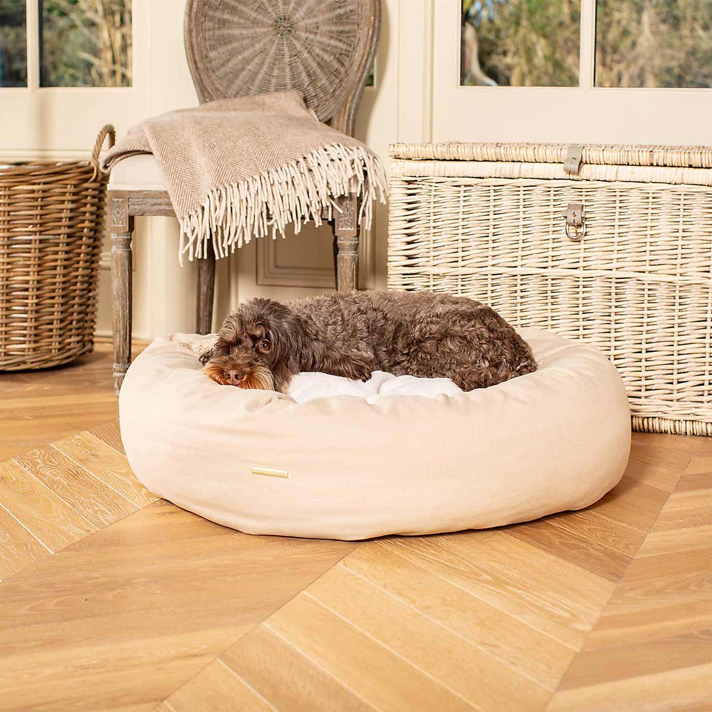 Lords and Labradors Savanna Donut Dog Bed