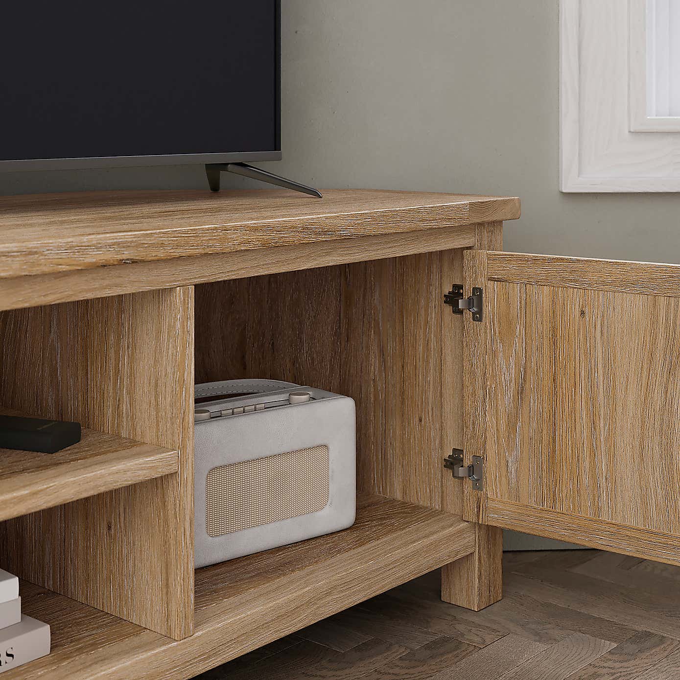 Olney Corner TV Unit Stone