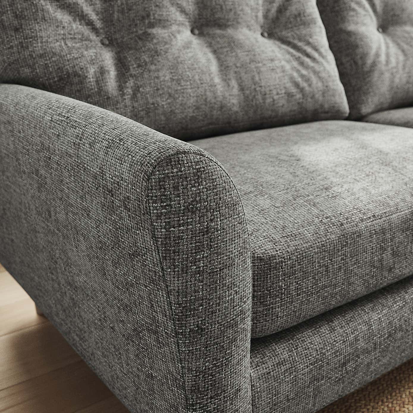 Sven Chunky Chenille 4 Seater Sofa