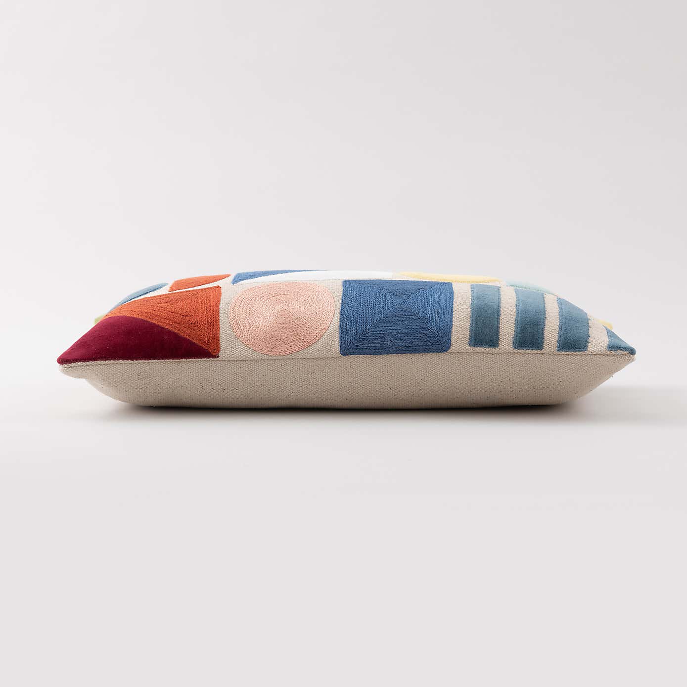 Circuit Embroidered Cushion