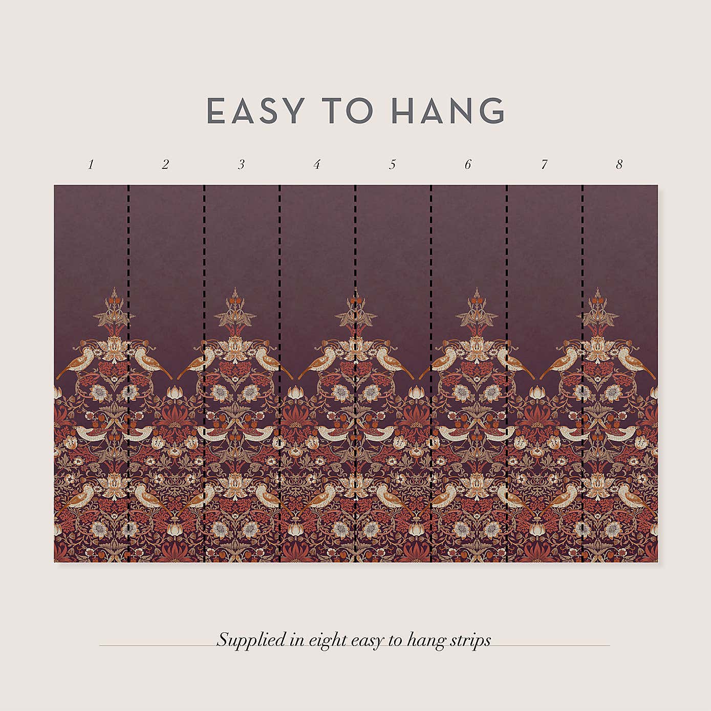 Strawberry Thief Mural