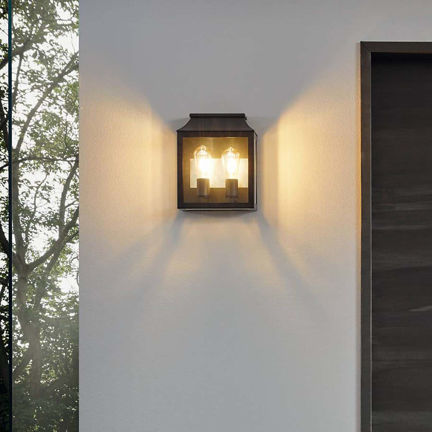 EGLO Soncino 2 Light Industrial Outdoor Wall Light