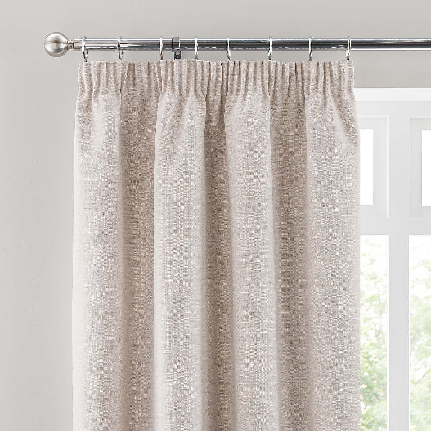 Elmore Blackout Pencil Pleat Curtains
