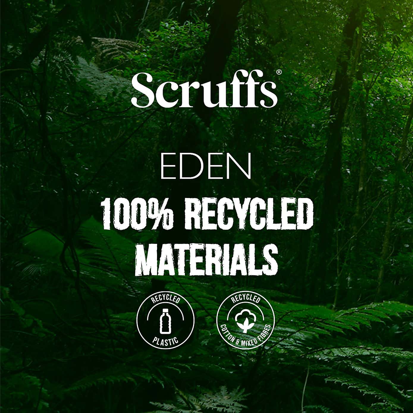 Scruffs 100% Recycled Eden Dog Pillow