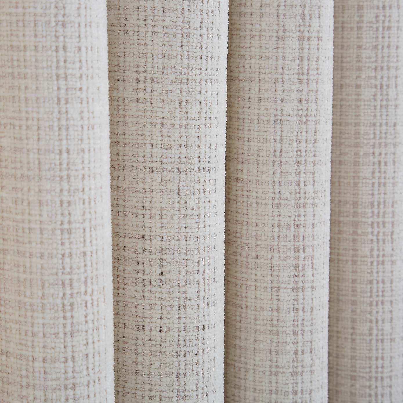 Cashton Chenille Heavyweight Eyelet Curtains