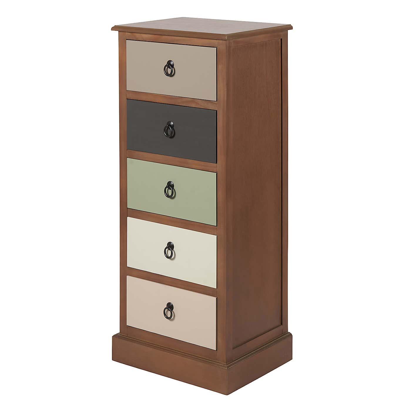 Pacific Loft 5 Drawer Chest, Pine