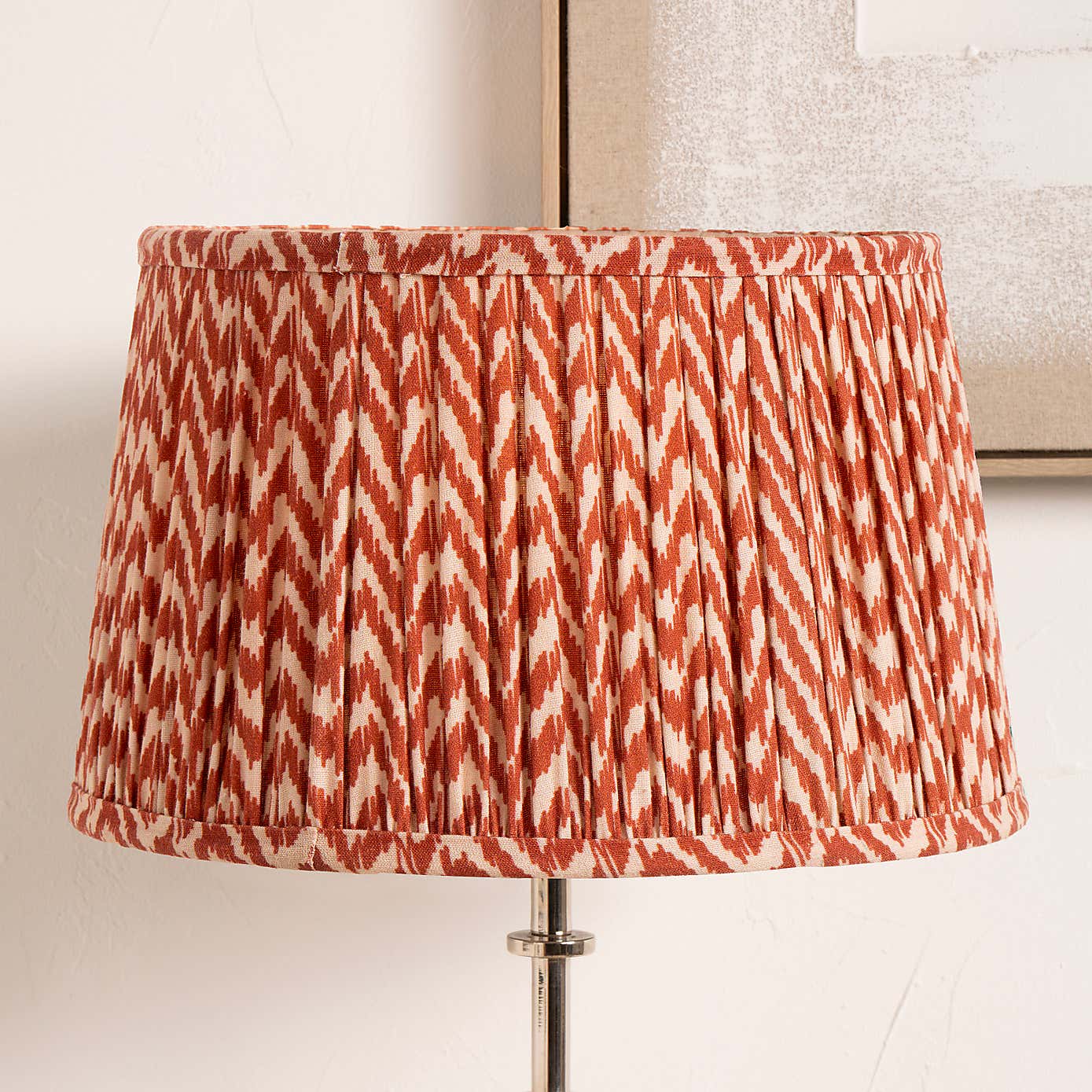 Vienna Chevron Mushroom Pleat Shade