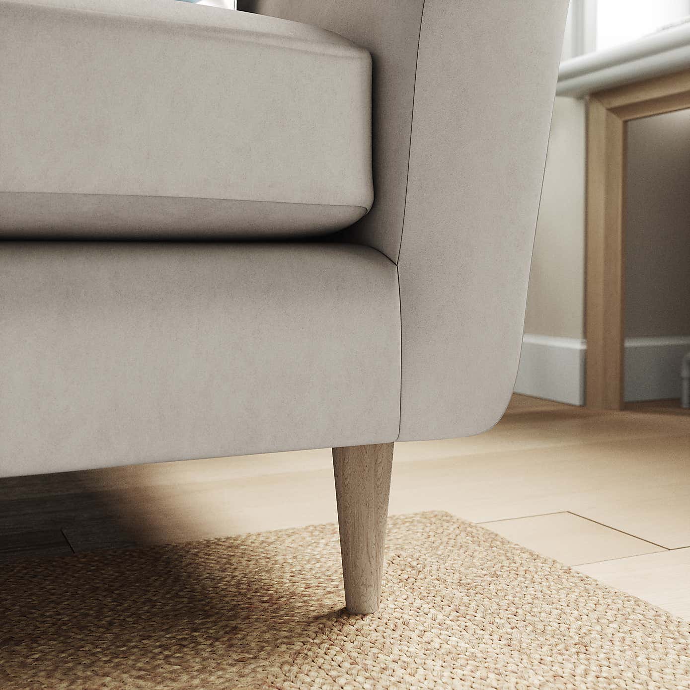 Sven Opulent Velvet Snuggle Chair