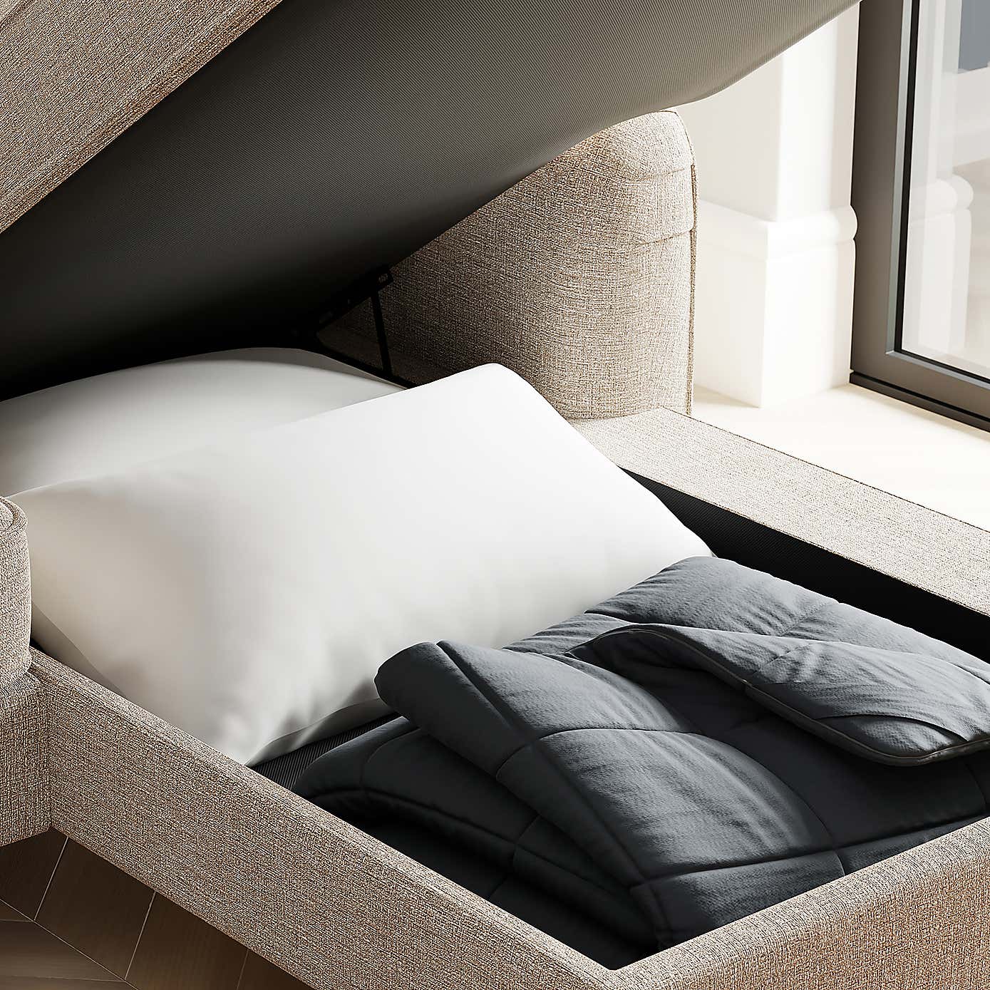 Tonal Textured Weave Fabric Sample