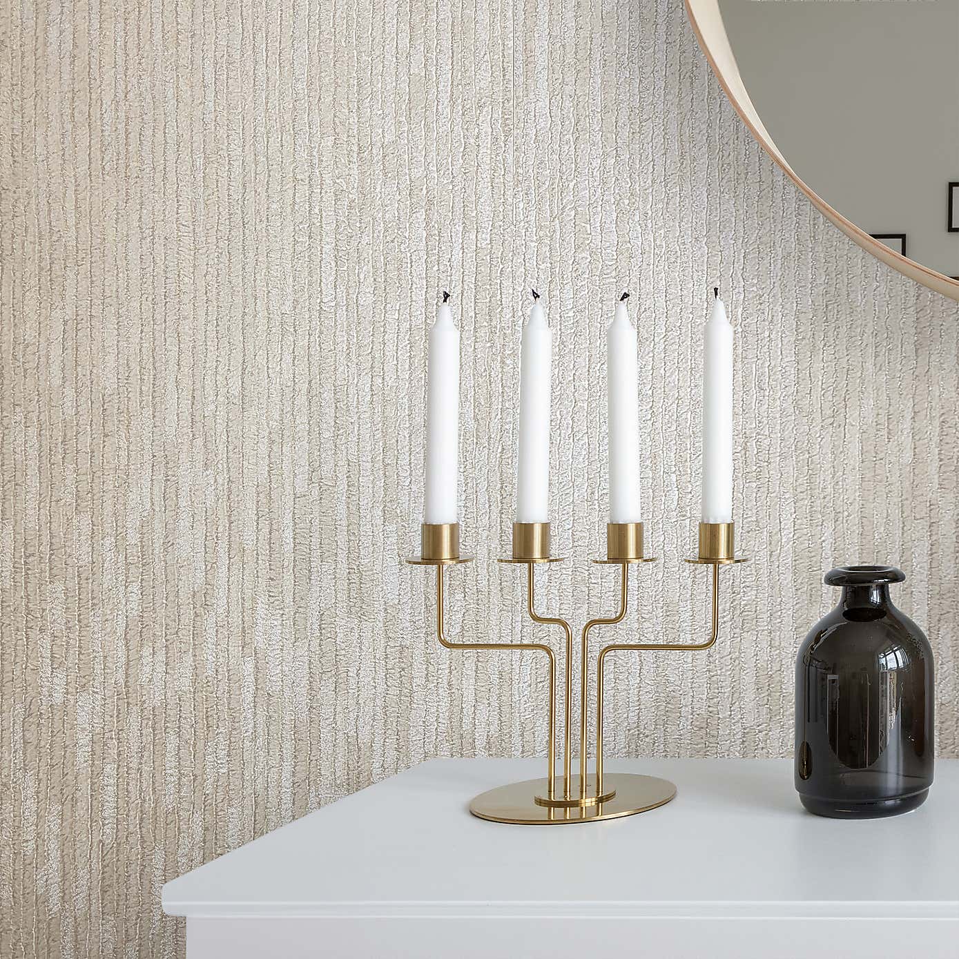 Bergamo Leather Texture Vinyl Wallpaper