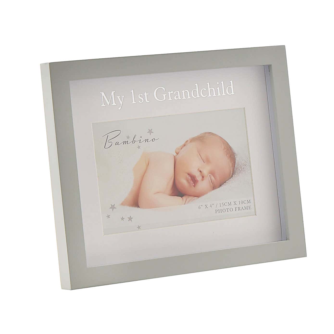 Bambino My First Grandchild Frame in Lidded Gift Box