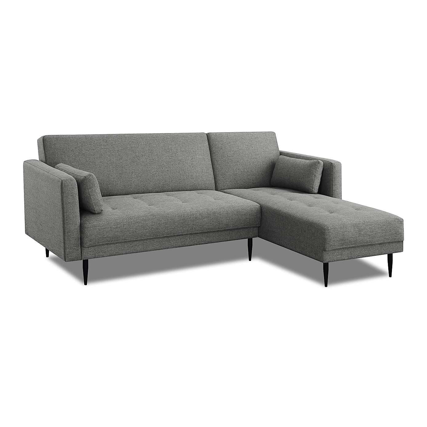 Selma Fabric Corner Double Sofa Bed