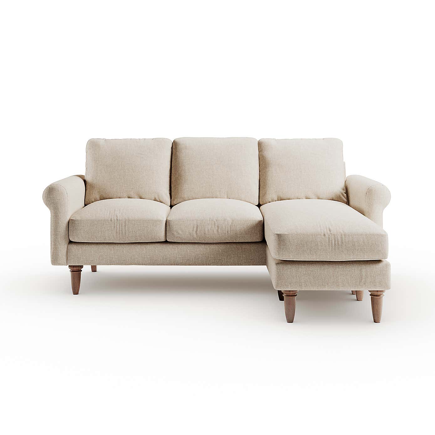 Maeve Compact Flatweave Corner Chaise Sofa