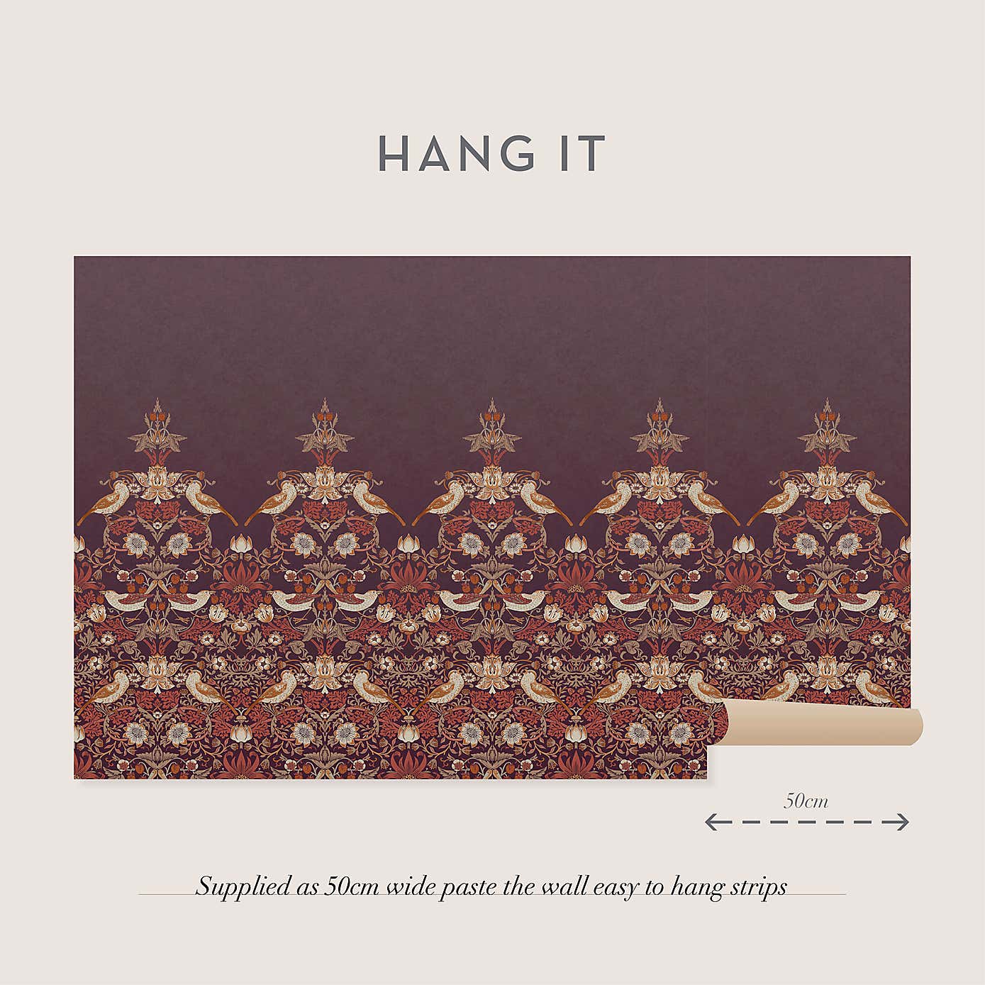 Strawberry Thief Mural