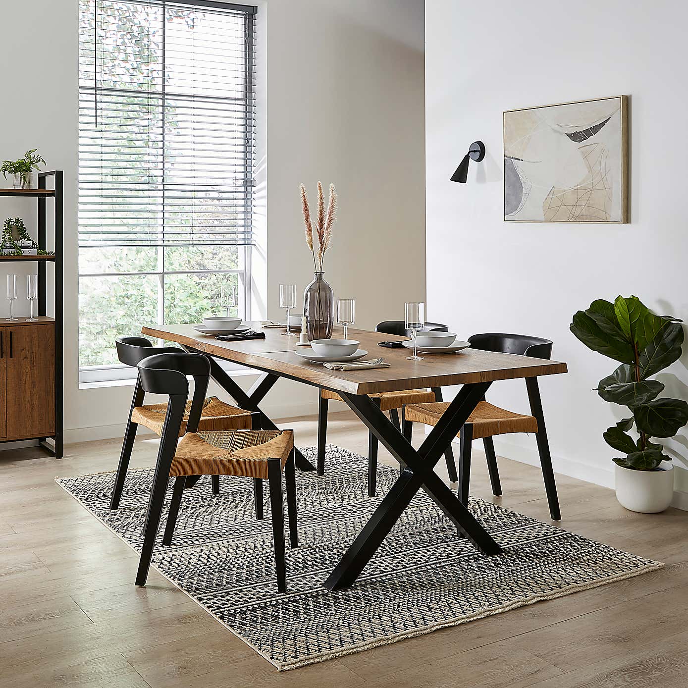 Ezra Extending Dining Table, 160 x 200cm