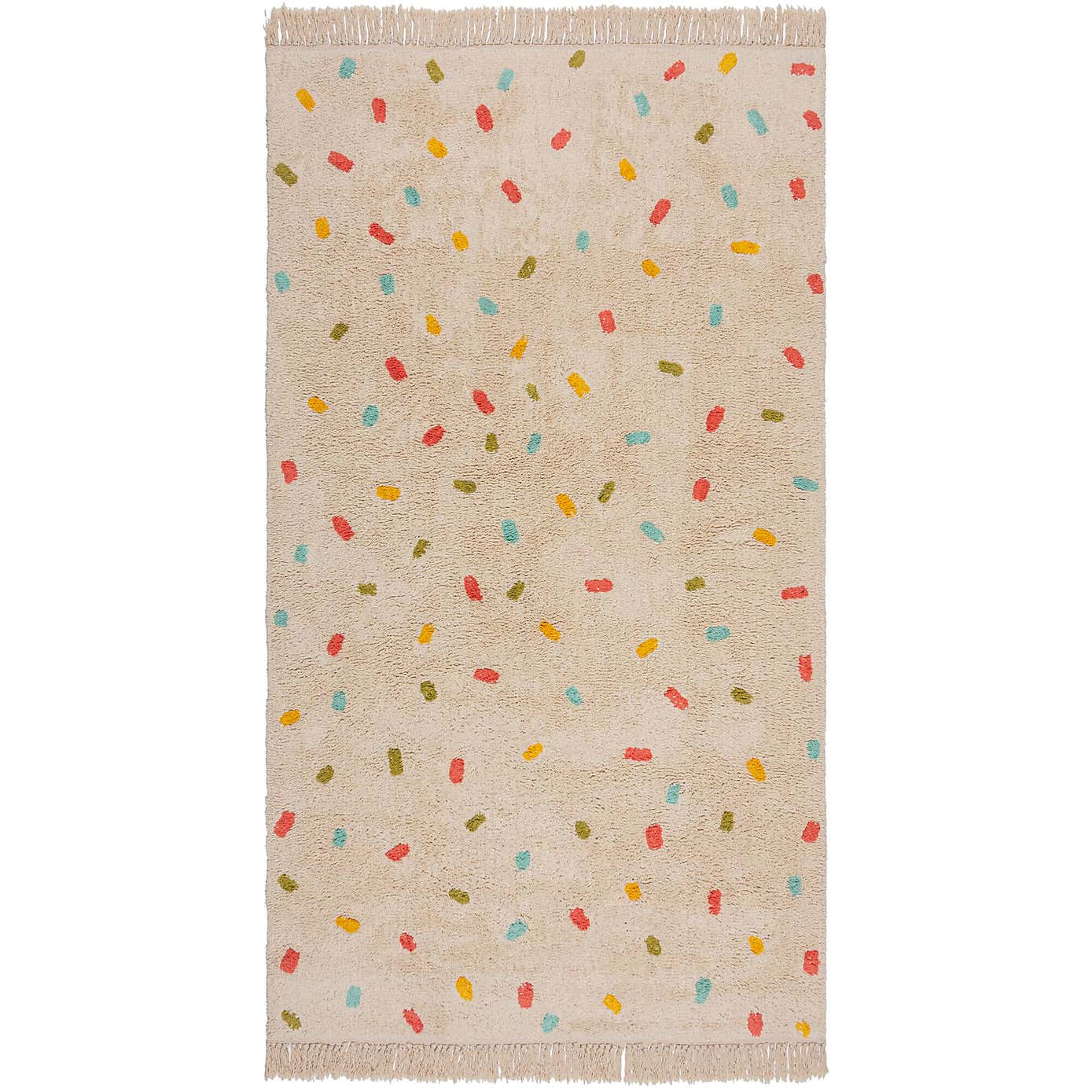 Confetti Berber Kids Cotton Rug