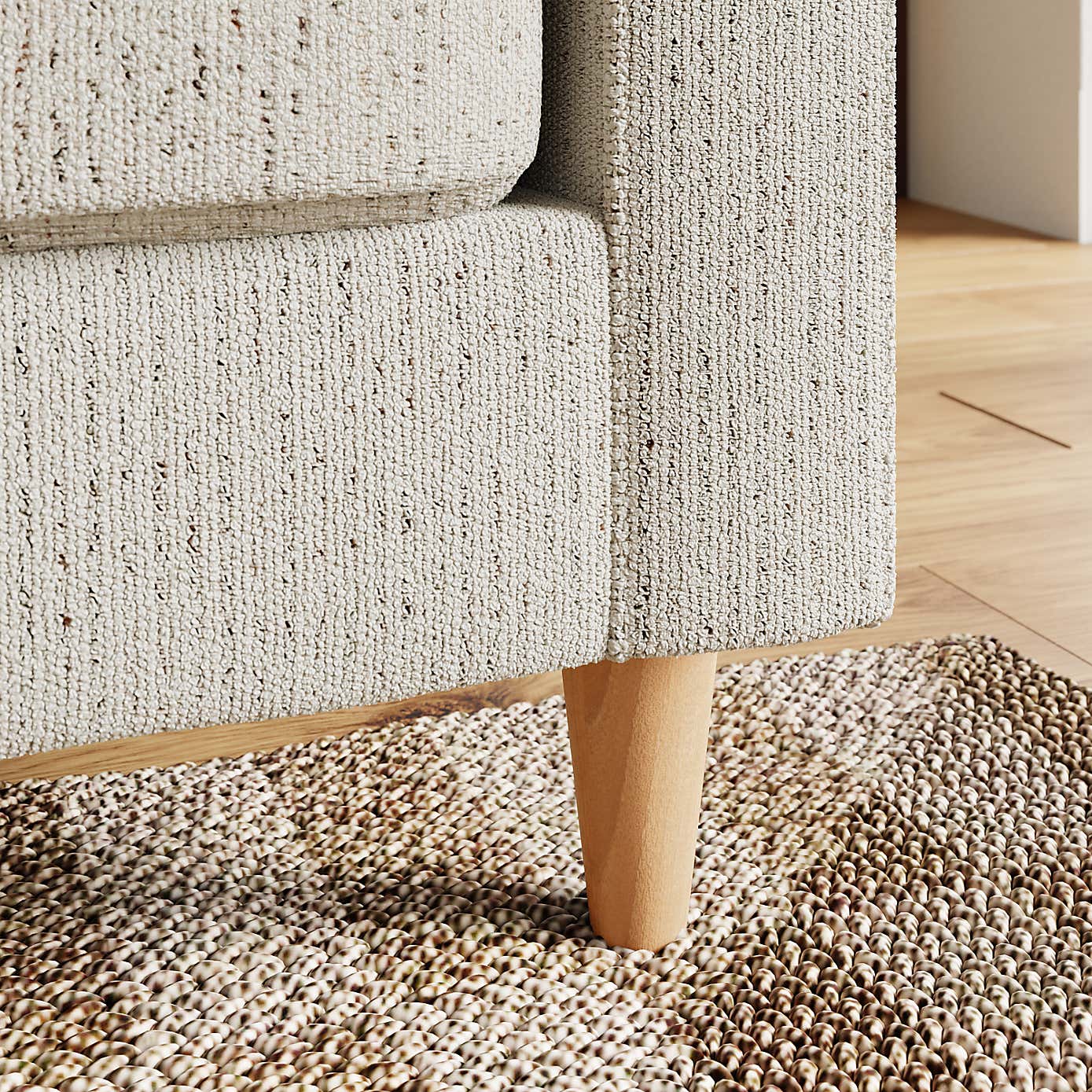 Zoe Boucle Fleck Armchair