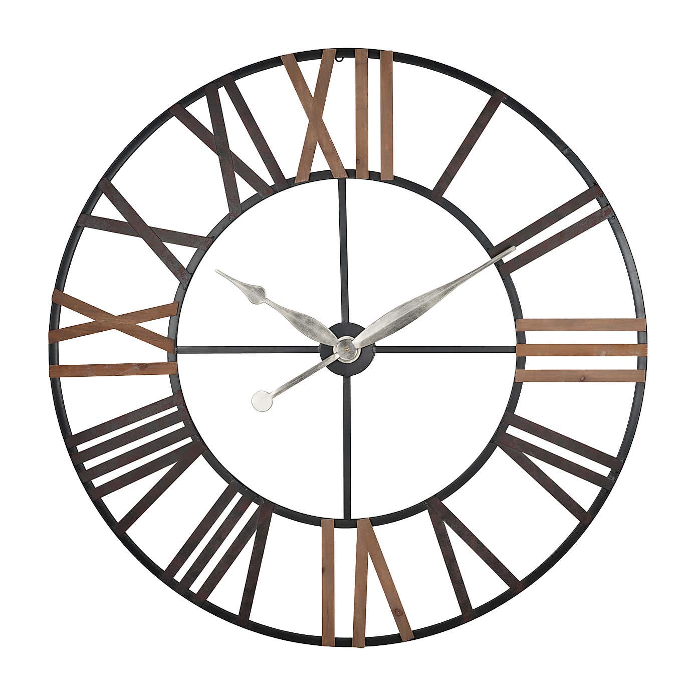 Antique Round Wall Clock, 120cm