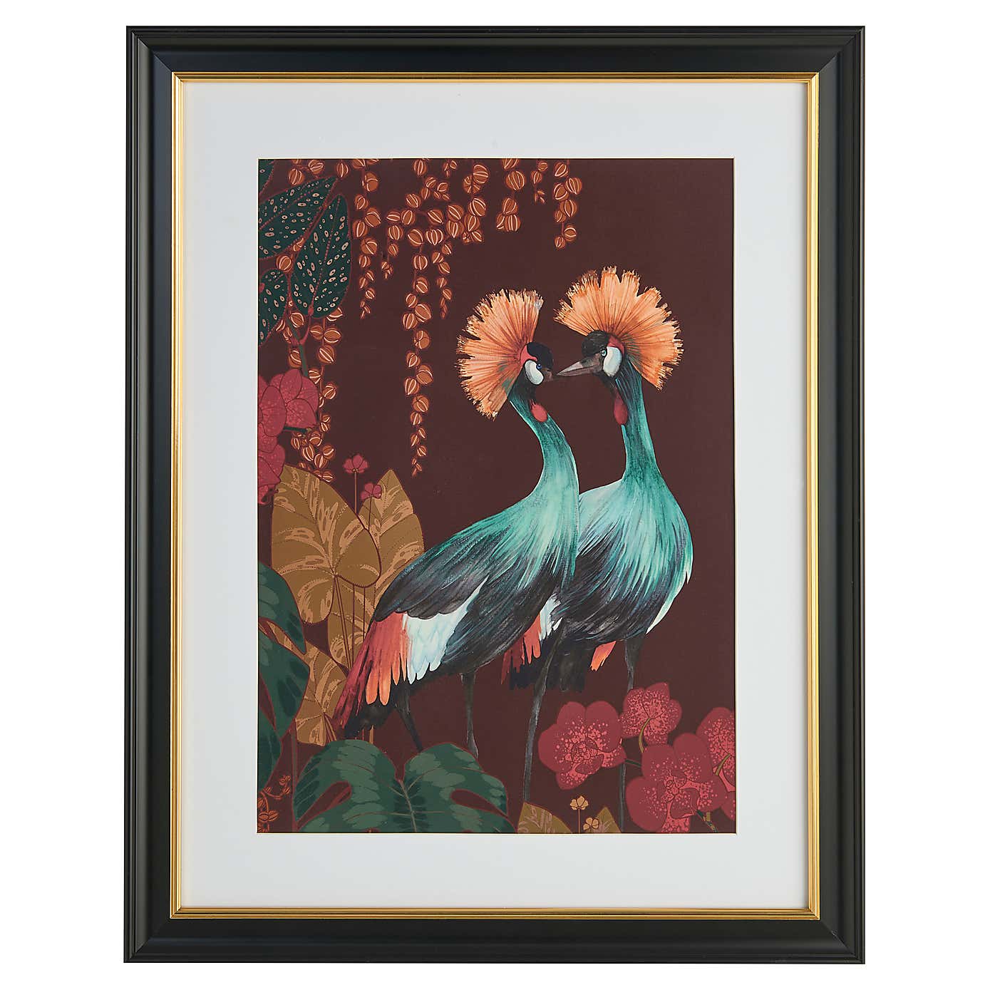 Cranes Framed Print