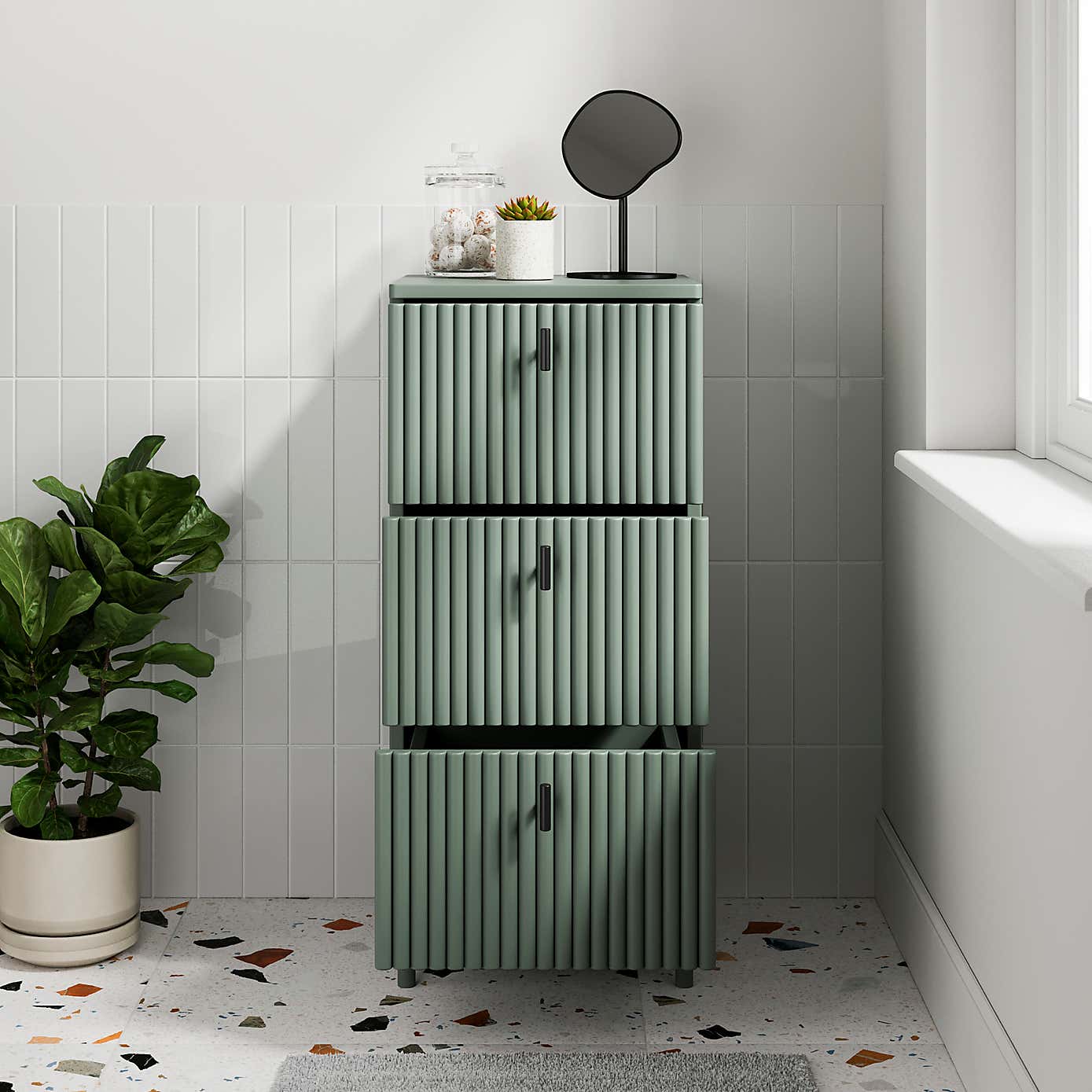 Elsie 3 Drawer Storage Unit