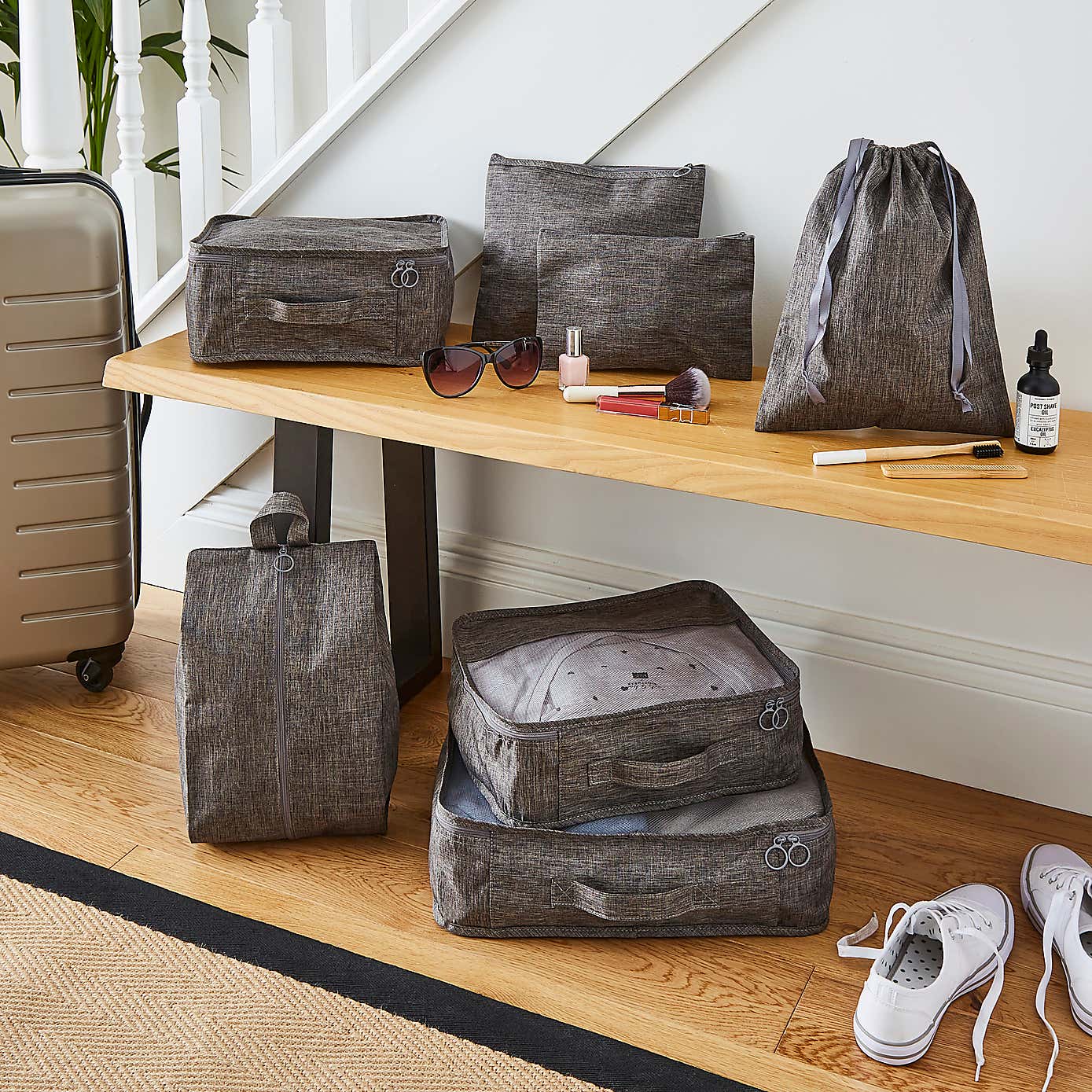 7 Piece Travel Storage Bag