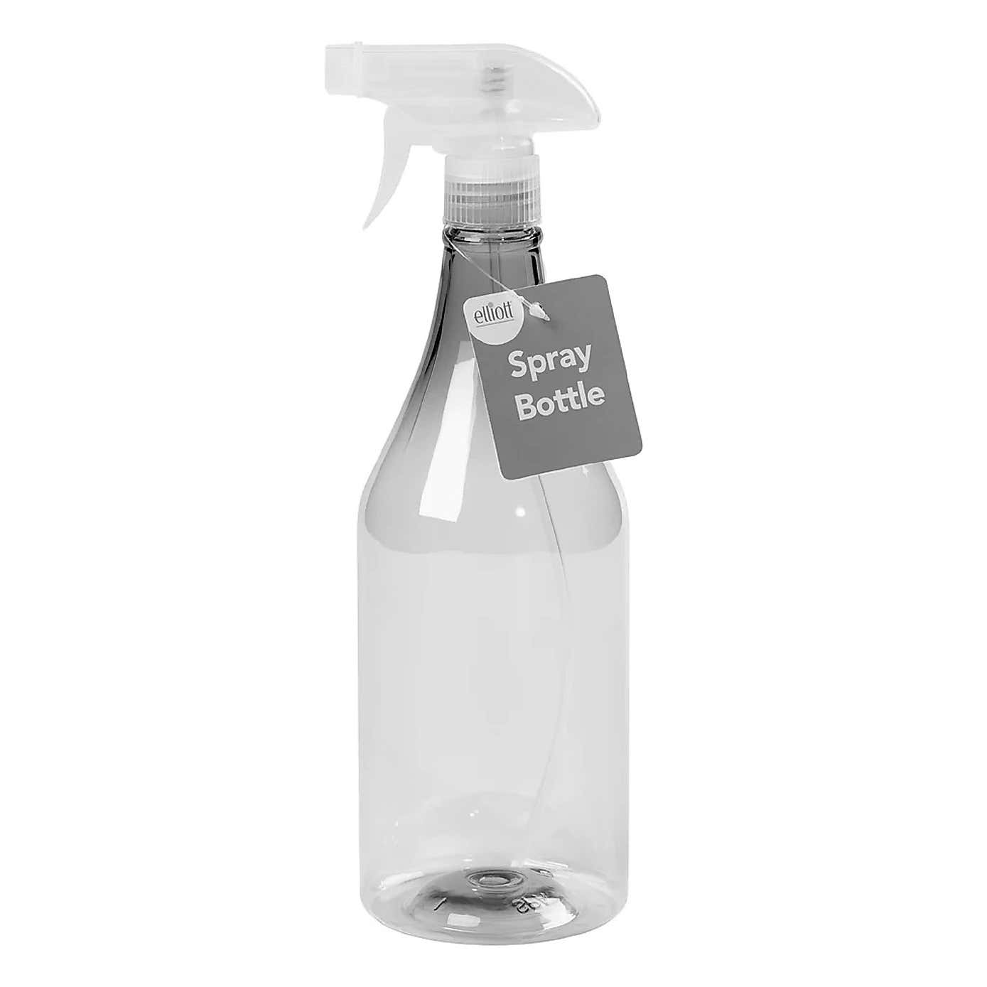 Elliotts 1 Litre Transparent Spray Bottle