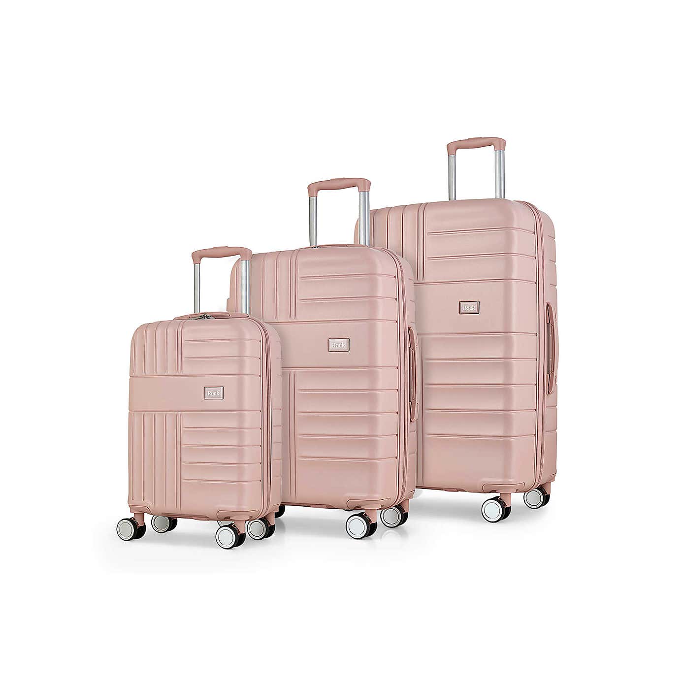 Rock Luggage Aspen Set of 3 Hard Shell Suitcases