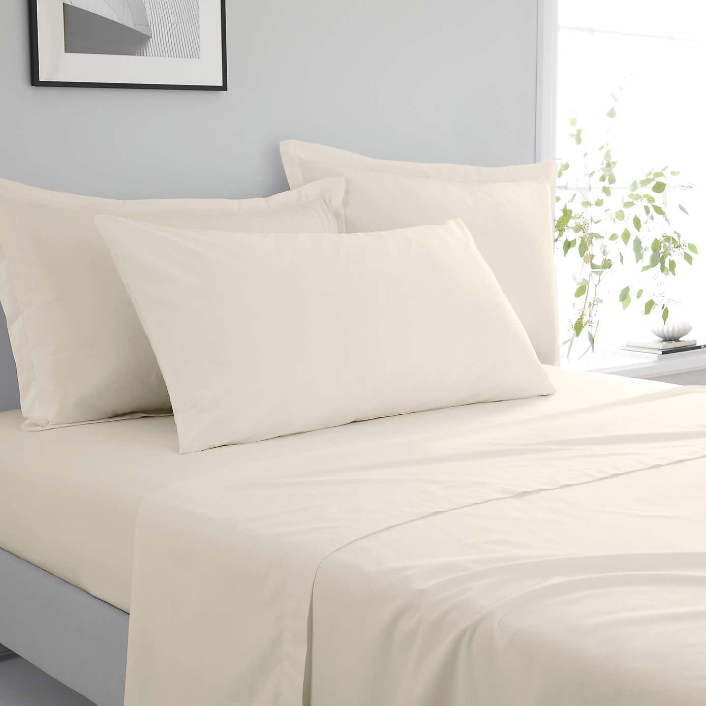 Pure Cotton Kingsize Pillowcase