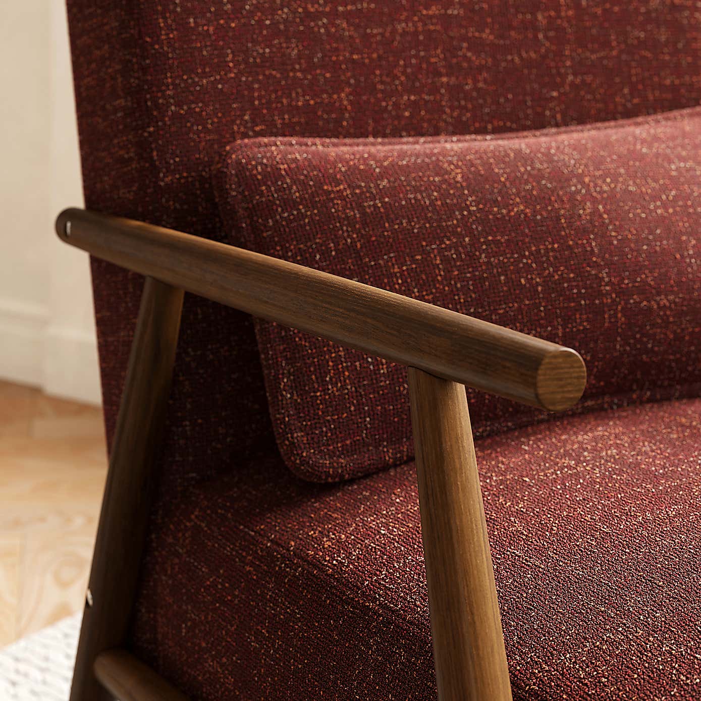 Alpine Spindle Multi Tone Weave Occasional Chair